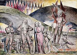 Dante and Virgil Meet Muhammad and His Son-in-law, Ali in Hell