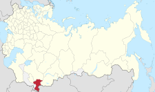 Location in the Russian Empire as of 1914