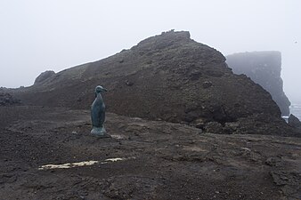 Monument a la península de Reykjanes, Islàndia