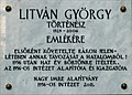 Litván György, Pozsonyi út 40.