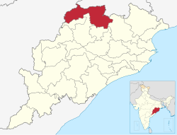Сундаргарх на карте