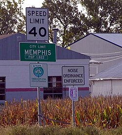 Town sign