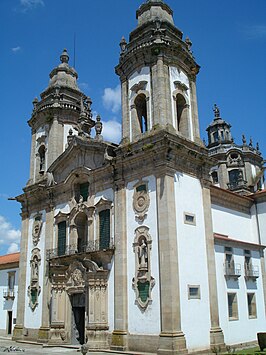 Het klooster Mosteiro de São Miguel de Refojos de Basto