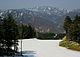 信州松本野麦峠スキー場から望む鎌ヶ峰