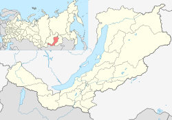 Kurumkan is located in Republic of Buryatia