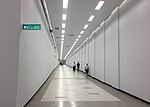 View of the linkway towards MyTown Shopping Centre.