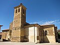 Vista de la parte trasera de la Iglesia de San Miguel.