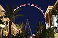 View of High Roller from The Linq in 2014