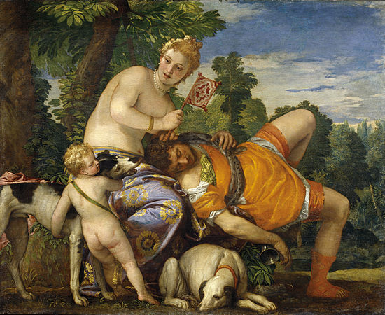 Venus and Adonis (created by Paolo Veronese; nominated by EtienneDolet)