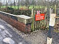 Railway bridge over railway line by Westhoughton Golf Club 6