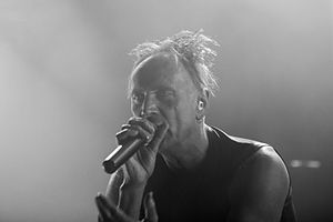 Bill Leeb performing in 2016