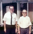 Albert K Bender and Famous Film Music Composer - Max Steiner .