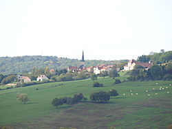 Skyline of Annay-la-Côte