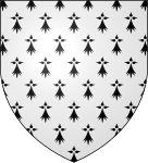 Hermelin (fr. hermine, eng. ermine)