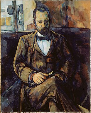 Portrait of Ambroise Vollard (Cézanne)