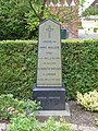 Herstedvester Kirke. Gravestone