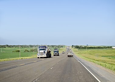 Highway 200/US 85 west of Watford City