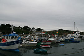 The harbour in Houat