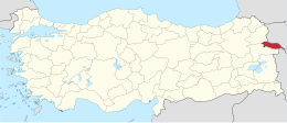 Iğdır – Localizzazione