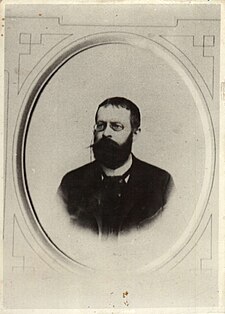 JUDr. Romuald Dubový, advokát v Opavě (fotografie přibližně z roku 1894)