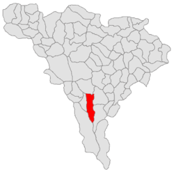 Location in Alba County