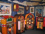 The jukebox was particularly popular in the 1950s, and was used as entertainment in public establishments such as diners and malt/soda shops.