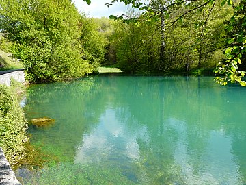 La Doux de Coly (sa source).