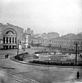 Volkovljev trg s kazalištem 1959.