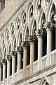 Detalhe da loggia voltada para a piazzeta