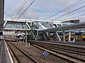 Arnhem, el recorrido en la estación central (Sonsbeekzijde) desde la plataforma 3-4