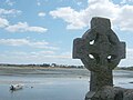 Croix nimbée de l'île de Saint-Cado (Bretagne), ajout des années 1990