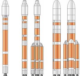 Сімейство ракет-носіїв Великий Похід 5: CZ-5-200, CZ-5-320 і CZ-5-504