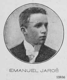 Emanuel Jaroš r. 1903 (foto archiv ÚČL AV ČR)