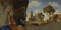Zicht op Delft (1652) Carel Fabritius, National Gallery, Londen