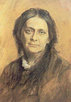 Clara Schumann, Franz von Lenbach festménye, 1878