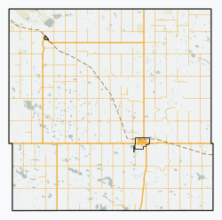 Gravelbourg is located in Gravelbourg No. 104