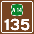 Number of overpass along a motorway[2]