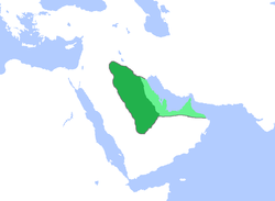 Lahmî Krallığı'nın Haritası