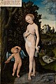 Lucas Cranach starší: Venuše a Kupid, zloděj medu, 1530