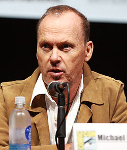 Michael Keaton vid San Diego Comic-Con International 2013.