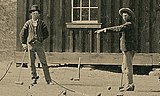 Billy the Kid spiller krokket i New Mexico 1878