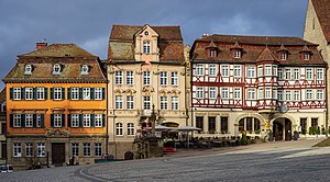 41. Platz: Roman Eisele mit Bürgerhäuser Am Markt 9, 10 und 11 in Schwäbisch Hall