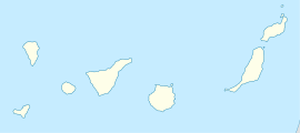 圣克鲁斯-德拉帕尔马在加那利群島的位置