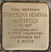 Stolperstein in Oświęcim