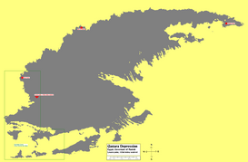 Mapa de la depresión