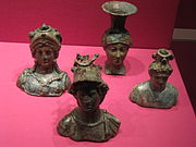 Bronze scale weights from Begram, c. 1st century AD.