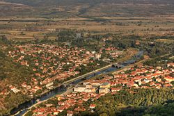 Bird's eye overview of Boboshevo