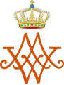 Monogramma combinato di Guglielmo Alessandro e Máxima.