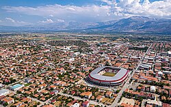 Pemandangan kota Erzincan