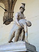 Patroclo y Menelao, arte romano